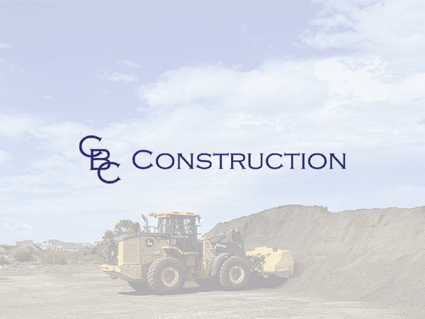 CBC Construction logo with bull dozer in the background | CBC Construction offers professional construction services in the Bay, Gulf, Walton, Washington and surrounding counties in Florida. With expertise in storm, sewer, water, utilities, roadways, parking, earthwork, and land clearing, we serve the multi-family residential, commercial, government, healthcare, hospitality, and industrial sectors.